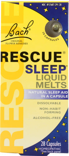 NELSON BACH RESCUE LIQ MELTS 28 CP – Pack of 1