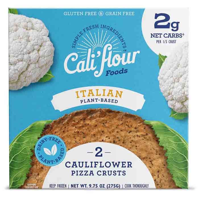 Cali’flour – Pizza Crust Italian, 10oz | Pack of 6