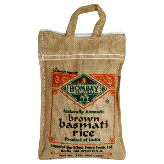 Bombay – Rice Basmati Brown, 2 lb – Pack of 12