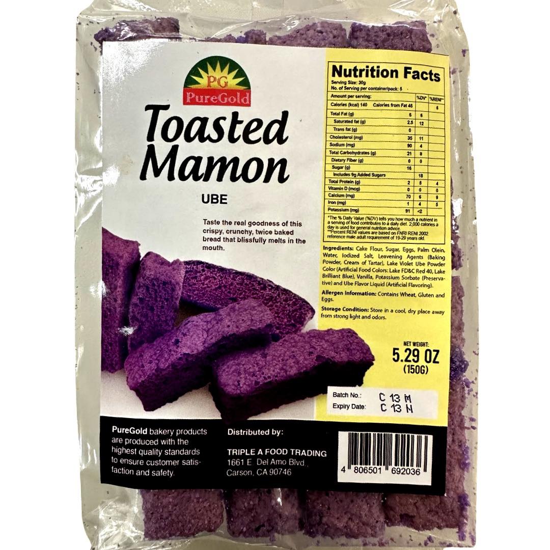 PureGold – Toasted Mamon UBE – 150 G