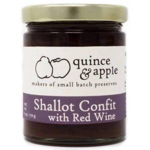 Shallot Confit with Red Wine Preserve Jars – 12 x 6oz