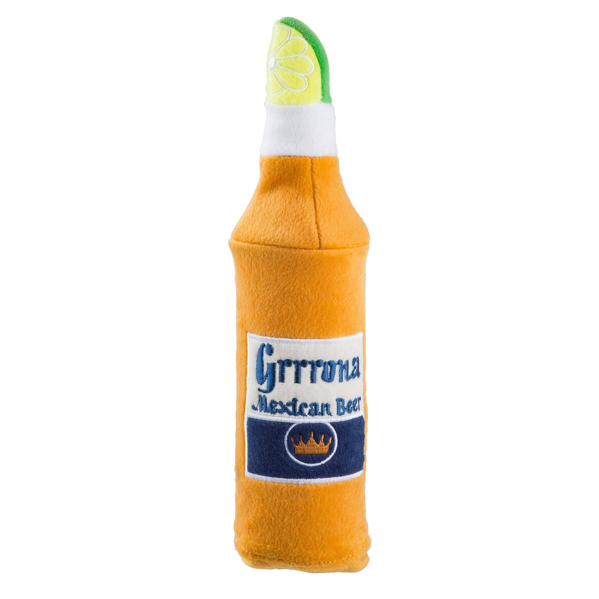 Haute Diggity Dog – Grrrona Beer Water Bottle Crackler Toy
