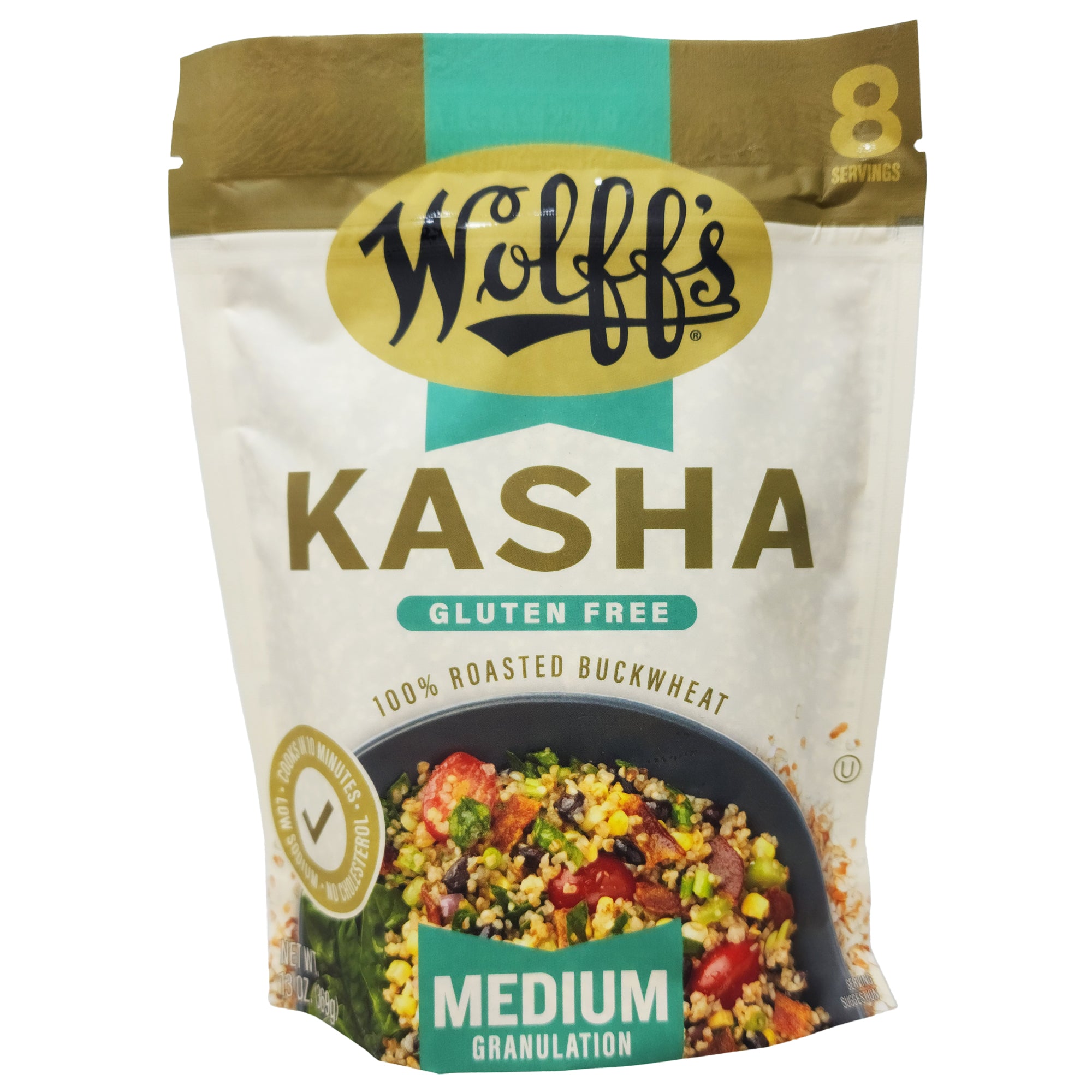 Wolff’s Kasha Roasted Buckwheat – 13oz.