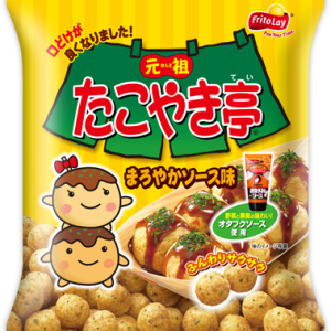 Calbee, Frito Lay, Takoyaki-Tei “Mild Sauce Flavor” 58g