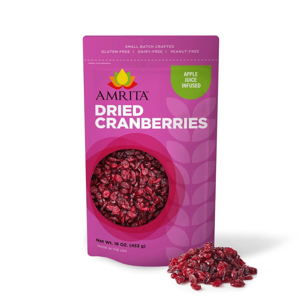 Amrita Bars Dried Cranberry (Unsulfured) – 10 x 1 LB Bags