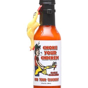 Hot Sauce Choke Your Chicken Garlic Habanero 5 oz Heat 6
