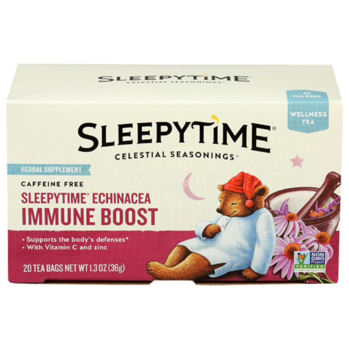 Celestial Seasonings – Wellness Tea Sleepytime Echinacea Immune Boost,