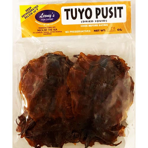 Leony’s – Tuyo Pusit – Dried Squid – 3.53 OZ