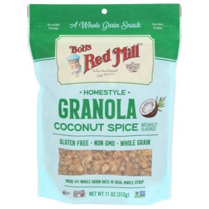 Bob’s Red Mill – Granola, Homestyle, Coconut Spice, 11 OZ – Pack of 6