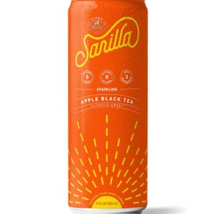 Sarilla Organic Antioxidant Apple Spritzer – 12 Cans