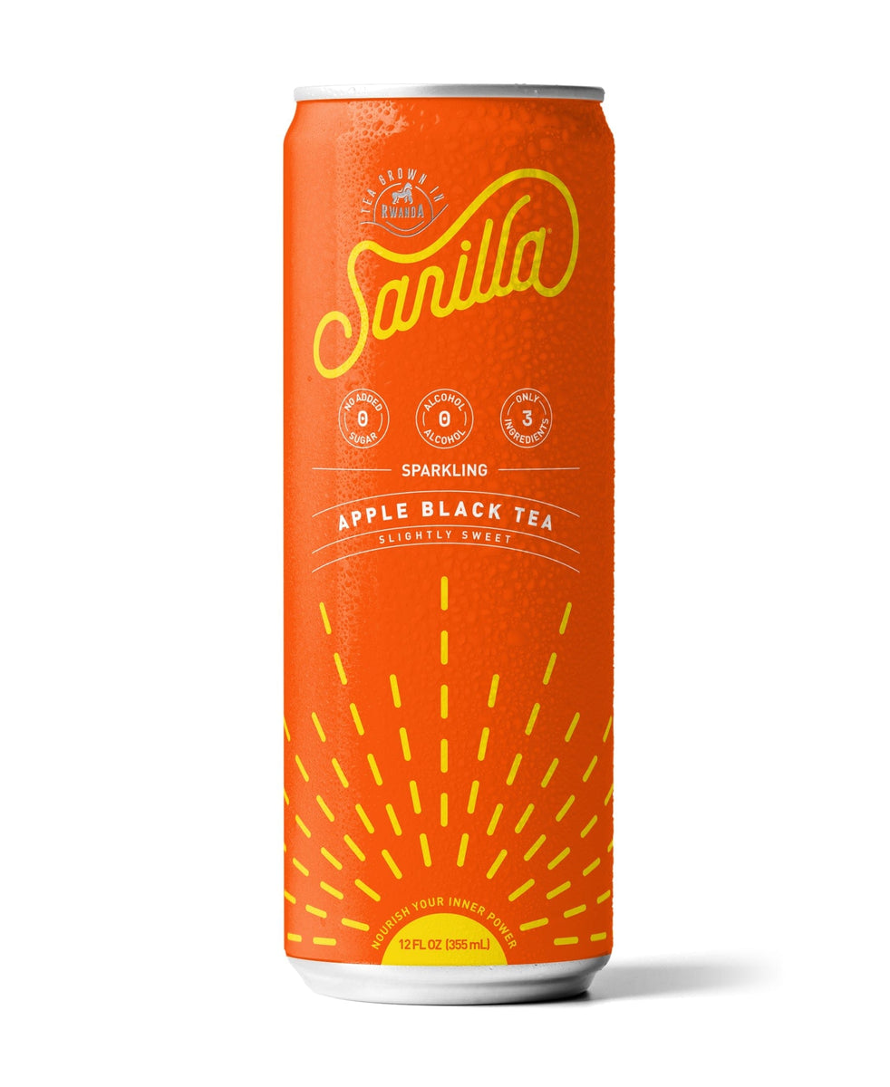 Sarilla Organic Antioxidant Apple Spritzer – 12 Cans