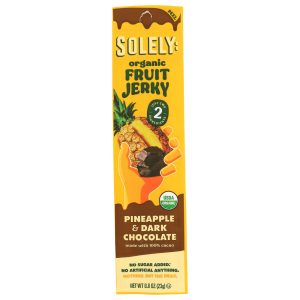SOLELY – Jerky Pineapple Chocolate 0.8OZ – Pack of 12