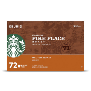 Starbucks Pike Place Coffee K-Cups (72 ct.)