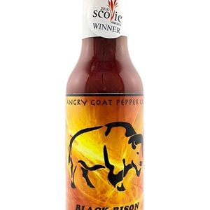 Angry Goat Pepper Co. Black Bison Hot Sauce, 5oz.