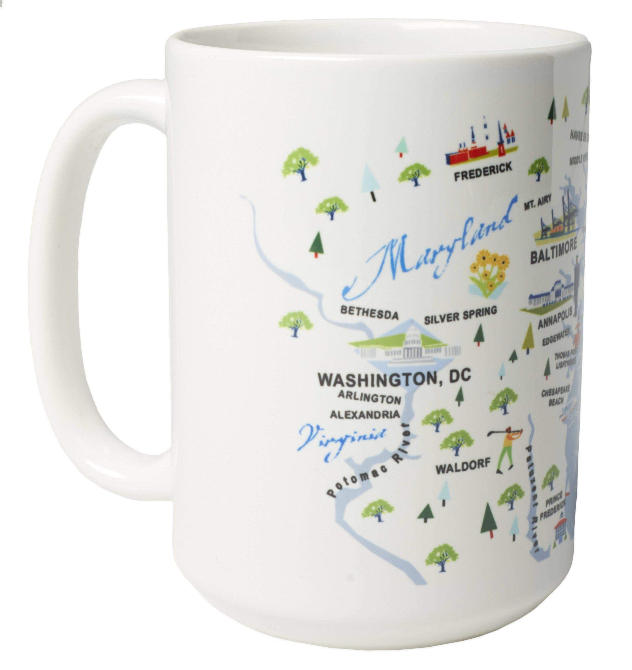 Galleyware – Chesapeake Bay 15-oz. Ceramic Mug