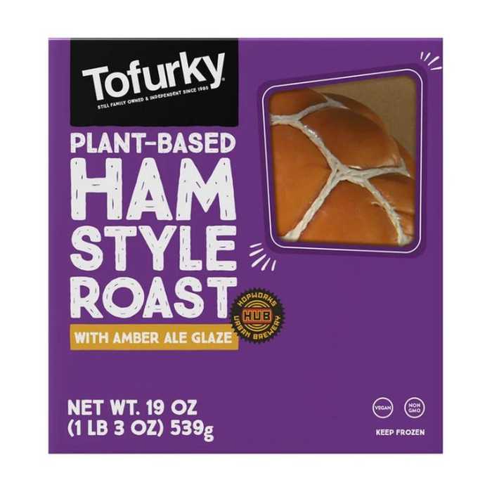 Tofurky – Plant-Based Ham Style Roast With Amber Ale Glaze, 19oz