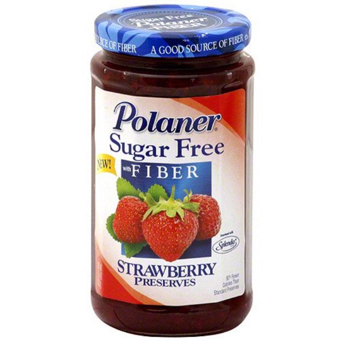 Polaner – Preserve Sugar-Free Strawberry, 13.5 Oz | Pack of 12