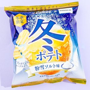 Calbee Winter Potato Chips – Snow Salt