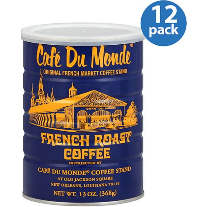 Café Du Monde – French Roast Coffee, 13 oz | Pack of 12