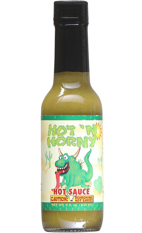 Hot ‘N Horny Scorching Hot Sauce, 5oz.