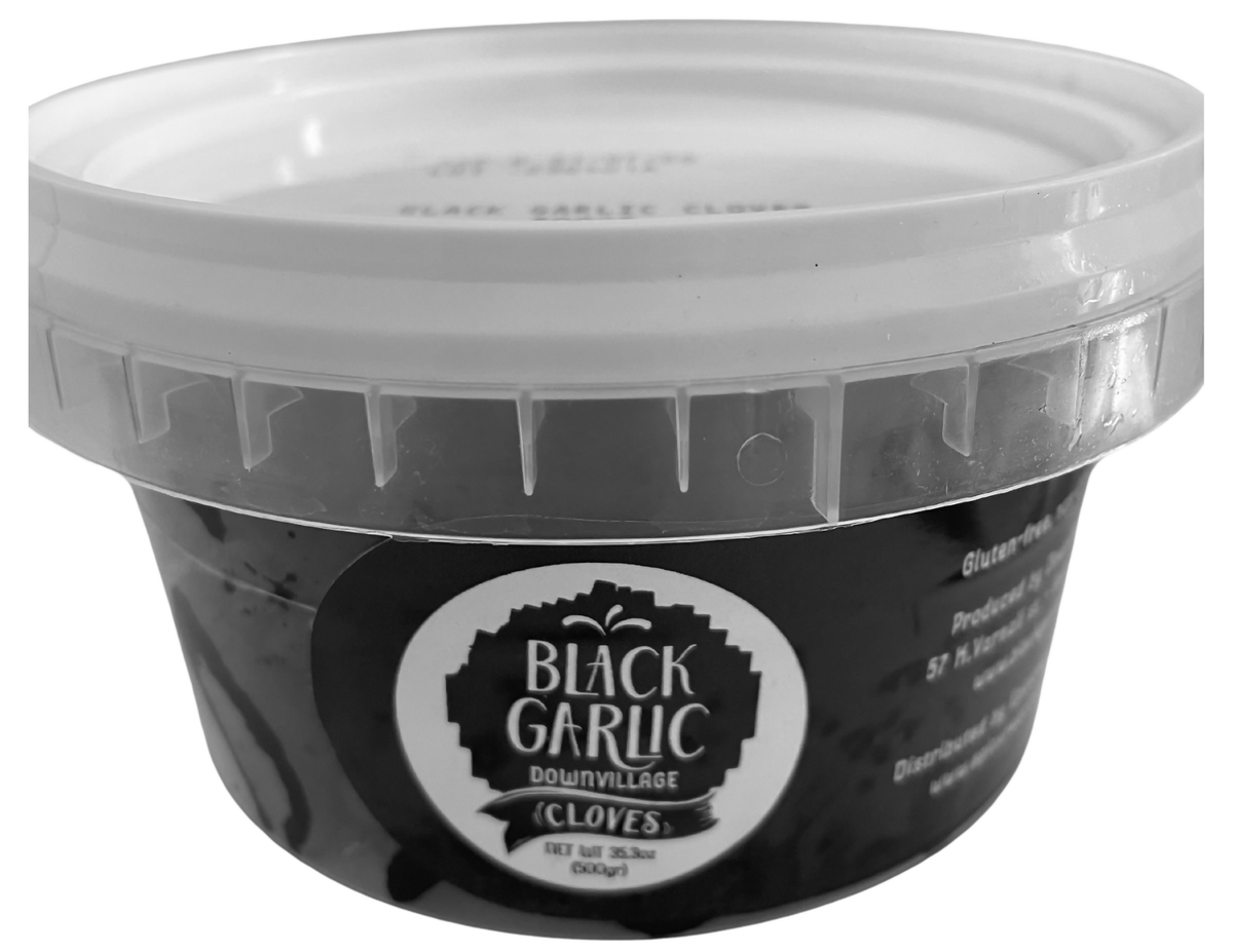 Epicurean Pantry Black Garlic Cloves Bulk-Size Container – 500g