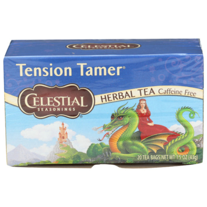 Celestial Seasonings – Herbal Tea Tension Tamer, 20 Bags | Pack of 6