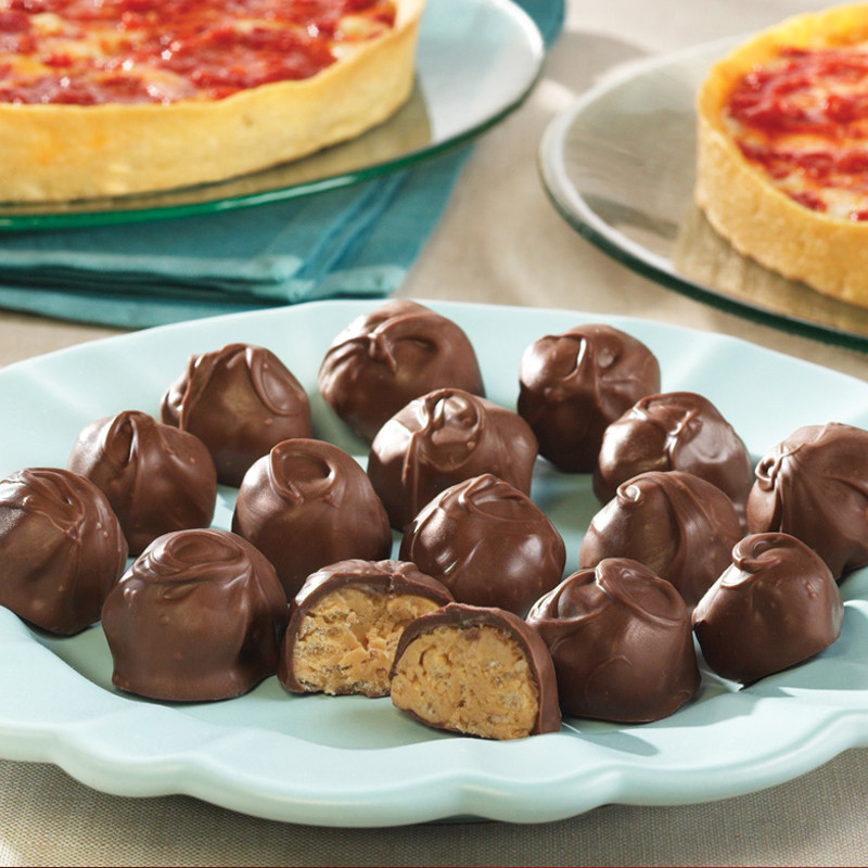 Kay’s Peanut Butter Crunch Balls & 2 Lou’s Pizzas