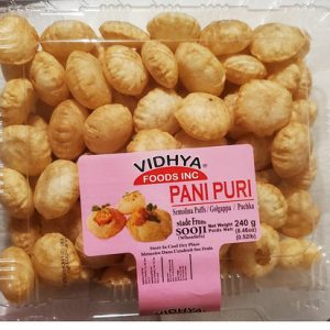 Vidhya Pani Puri Gol Gappa (Sooji) 260g