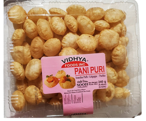 Vidhya Pani Puri Gol Gappa (Sooji) 260g