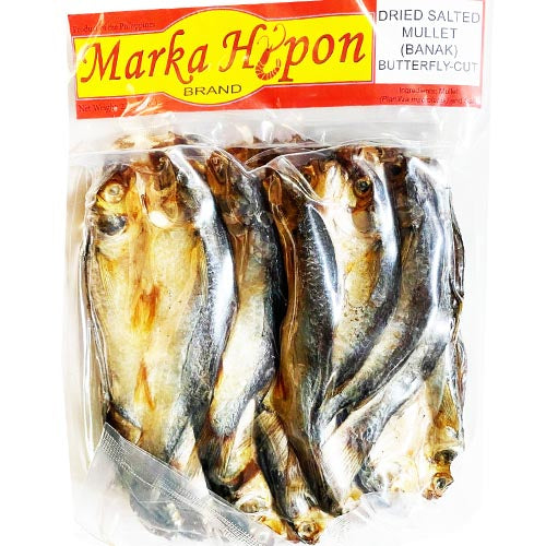 Marka Hipon – Dried Salted Mullet (Banak) Butterfly-Cut – 8 OZ