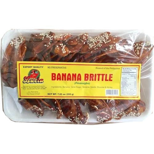 Lucia – Banana Brittle – Pinasugbo – 200 G