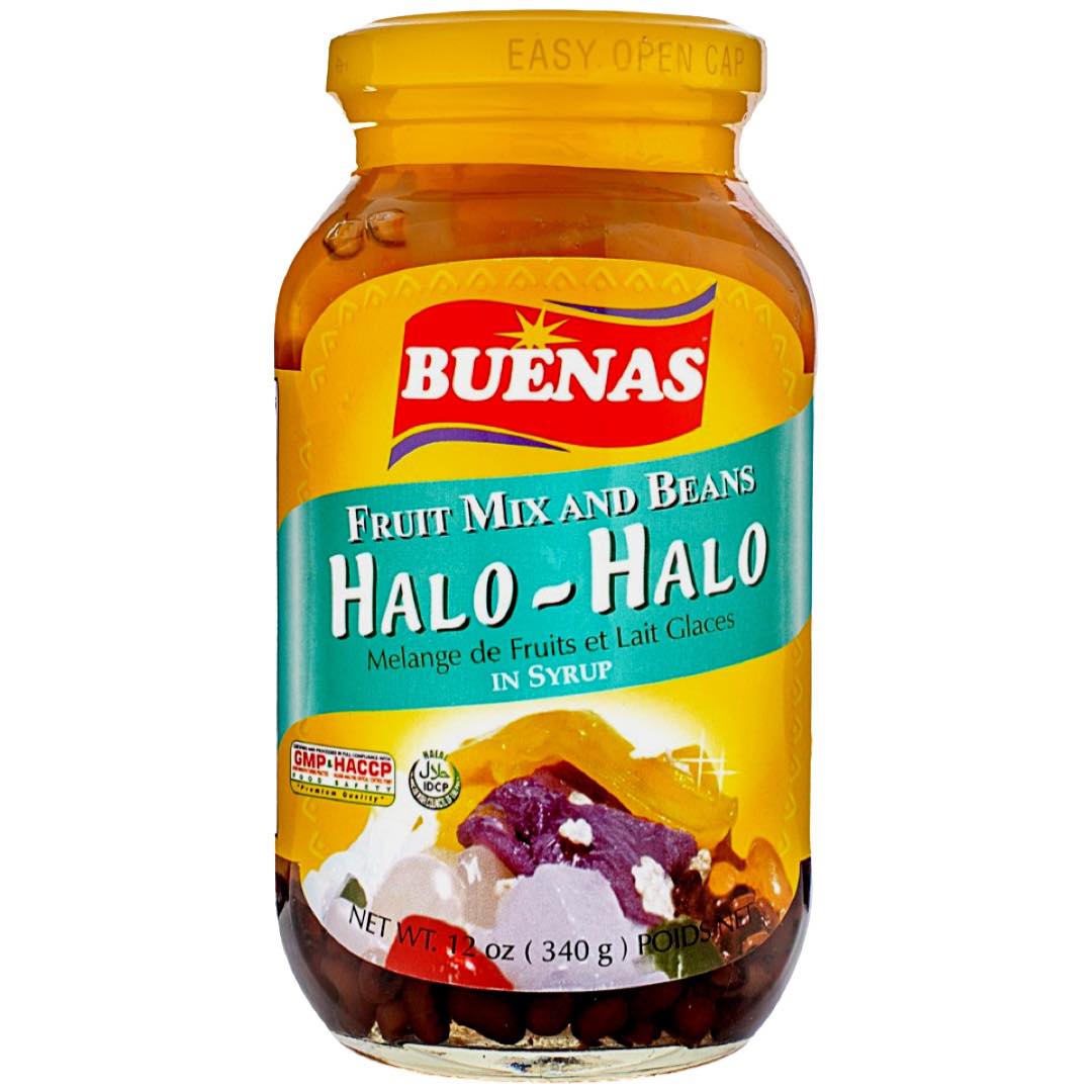 Buenas – Halo – Halo – Fruit Mix and Beans in Syrup – 12 OZ