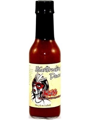 Heartbreaking Dawn’s 1542 Chocolate Habanero Sauce, 5oz.