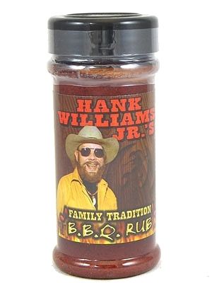 Hank Williams Jr.’s Family Tradition BBQ Rub, 5oz.
