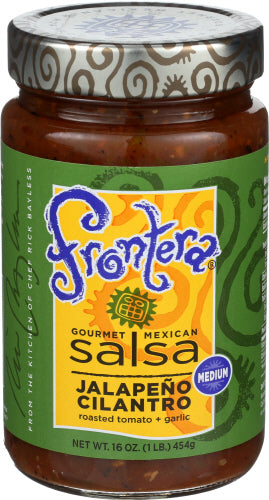 Frontera – Salsa Med Jlpno Clntro 16 Oz – Pack Of 6