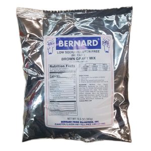 Bernard Very Low Sodium, Fat Free Brown Gravy Mix