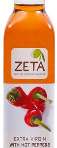 Zeta Extra Virgin Olive Oil Spicy Chili Infused Flavored, 8.45 fl oz.