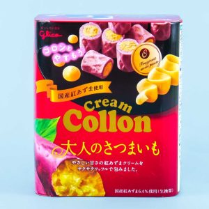 Glico Cream Collon Biscuit Rolls – Satsumaimo