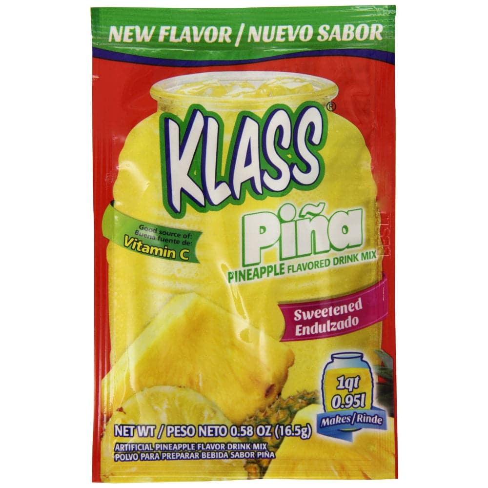 Klass – Beverage 1 Quart Mix Sweetened Pineapple, 0.58 Oz