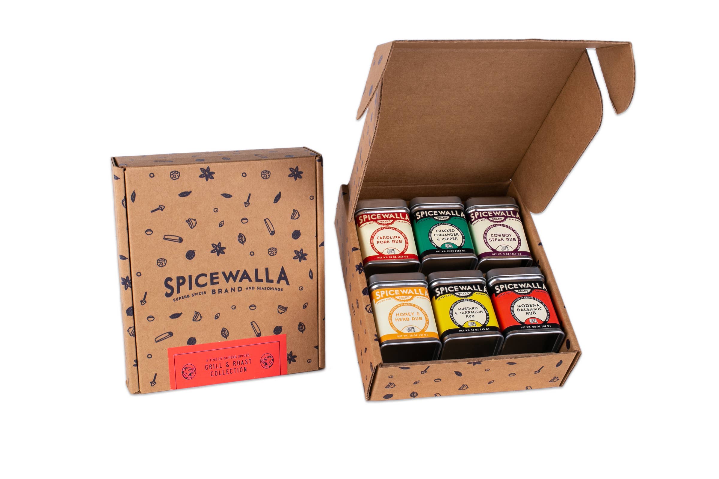 Spicewalla | 6 Pack Grill and Roast Collection