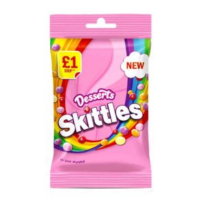 Skittles Desserts 125g UNITED KINGDOM (Case of 12)