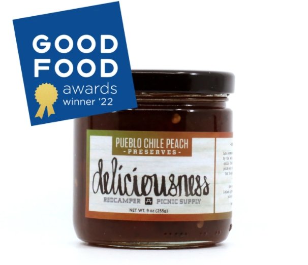 Pueblo Chile Peach Deliciousness Preserves, Organic – 12 Jars x 9oz