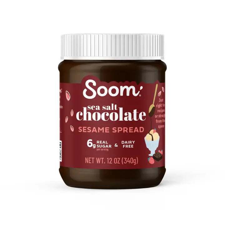 Soom Chocolate Sea Salt Sesame Spread