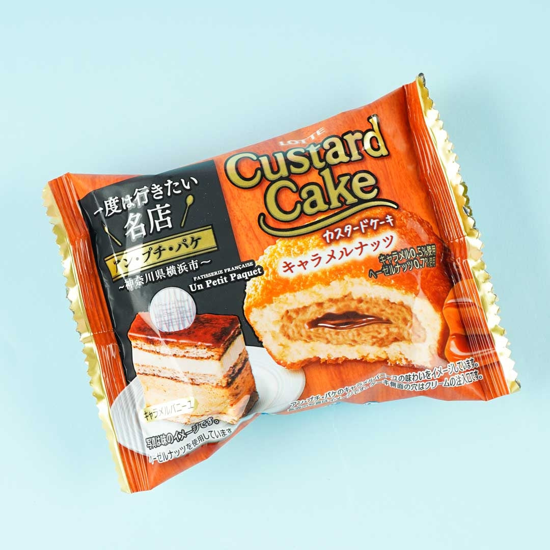 Lotte Un Petit Paquet Custard Cake – Caramel Vanille