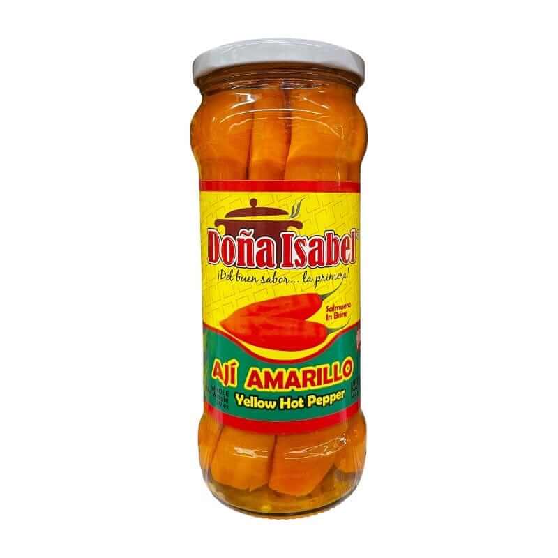 Doña Isabel Aji Amarillo Yellow Hot Pepper Whole