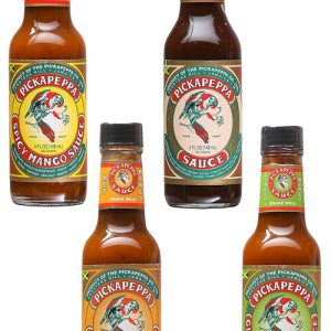 PickaPeppa Hot Sauces Variety Gift Set, 4/5oz.