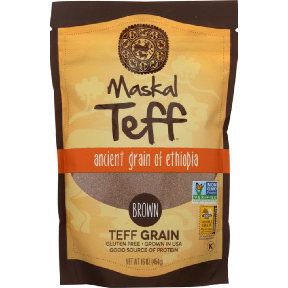 Maskal Teff – Brown Teff Grain, 16 oz