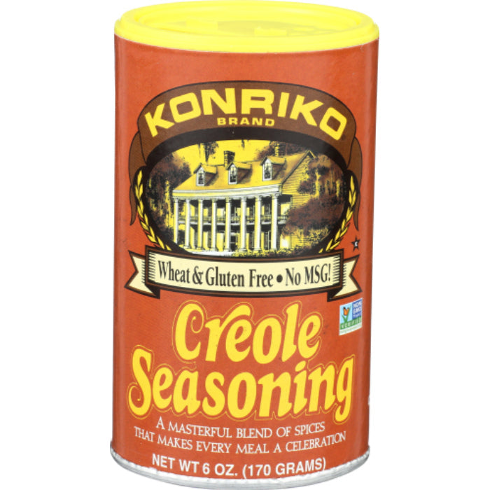 Konriko – Creole Seasoning, 6 Oz – Pack of 6