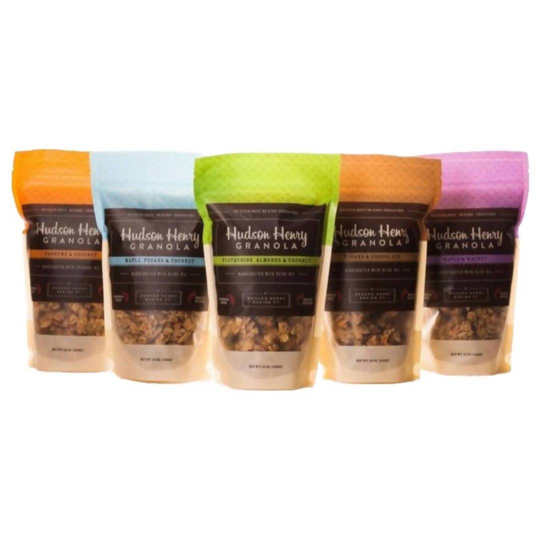 Hudson Henry Granola Bag Variety Pack – 6 bags x 12oz case