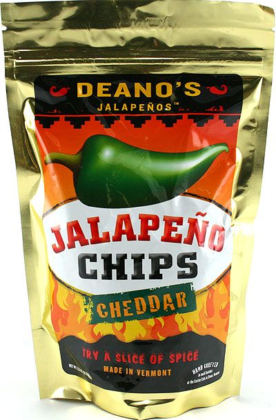 Deano’s Cheddar Jalapeno Chips, 2.25oz.